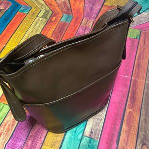 Coach Vintage Sachel Bag - Medium Sized, Brown